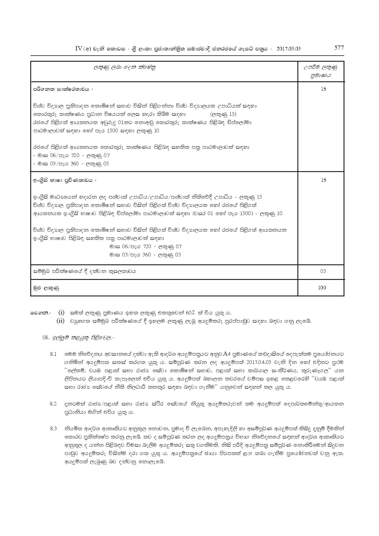 Legal Officer - Kurunegala Municipal Council